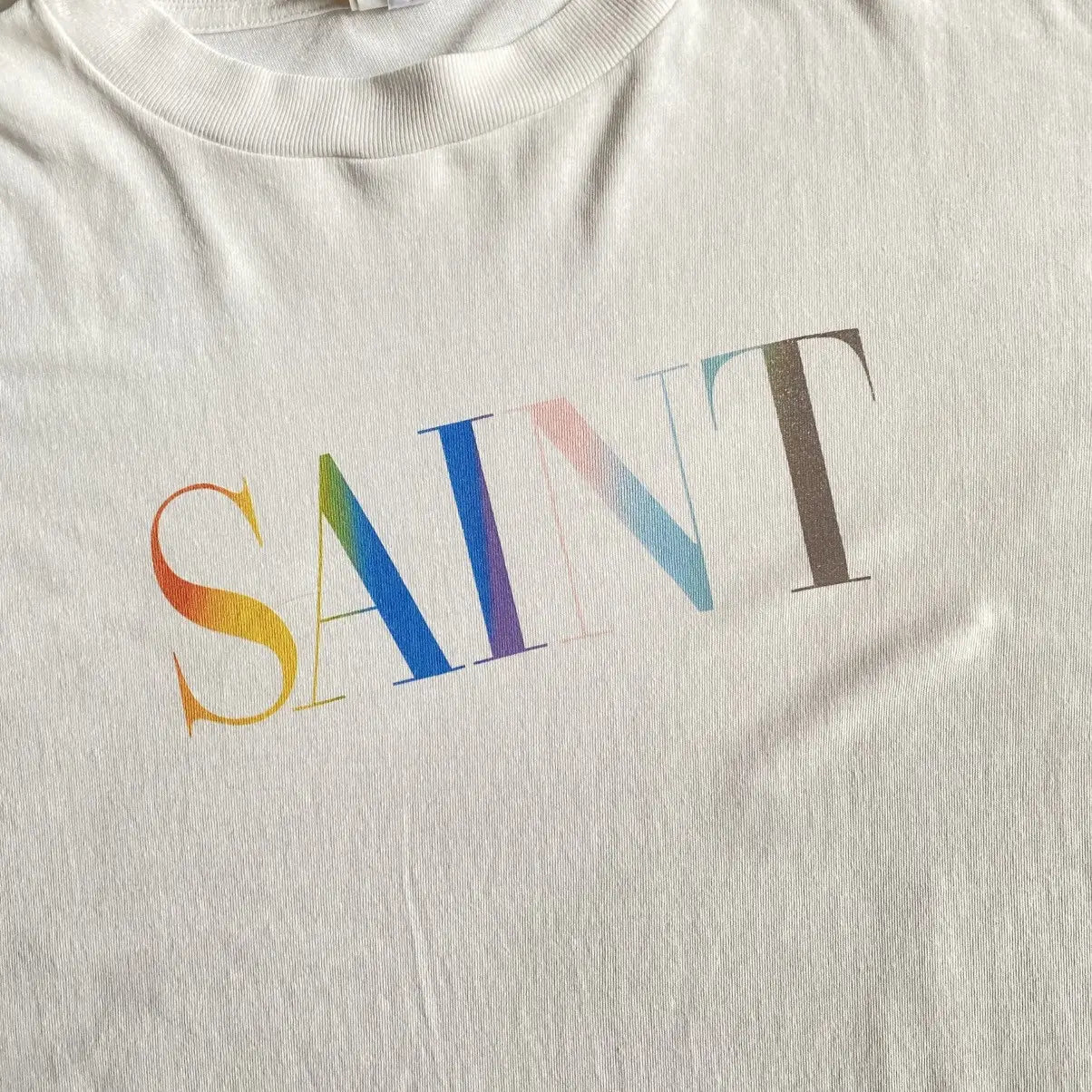 Saint Michael - Saint Mxxxxxx Rainbow T Shirt