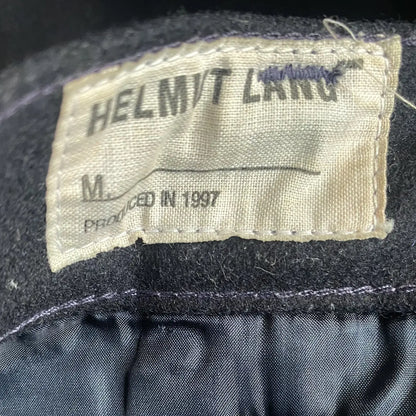 Helmut Lang - Archive Red Rubber Stripe Wool Jeans