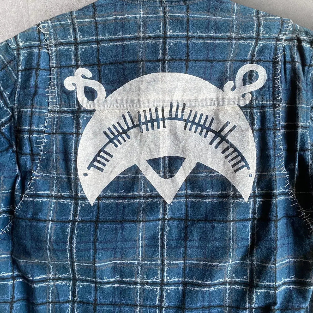 Undercover : Scab Barb Wire Plaid Shirt