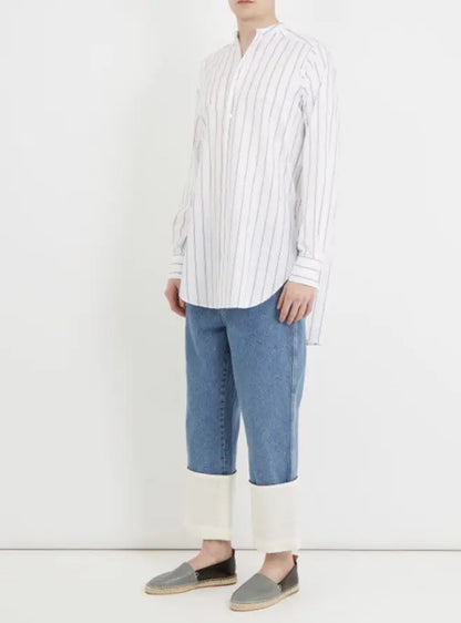 Loewe - Black/Slate Blue Espadrille