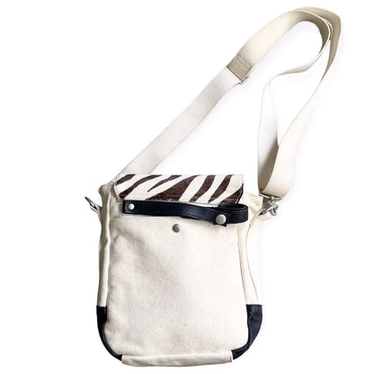 Yohji Yamamoto - Y’s Zebra Pony Hair 2 Way Bag