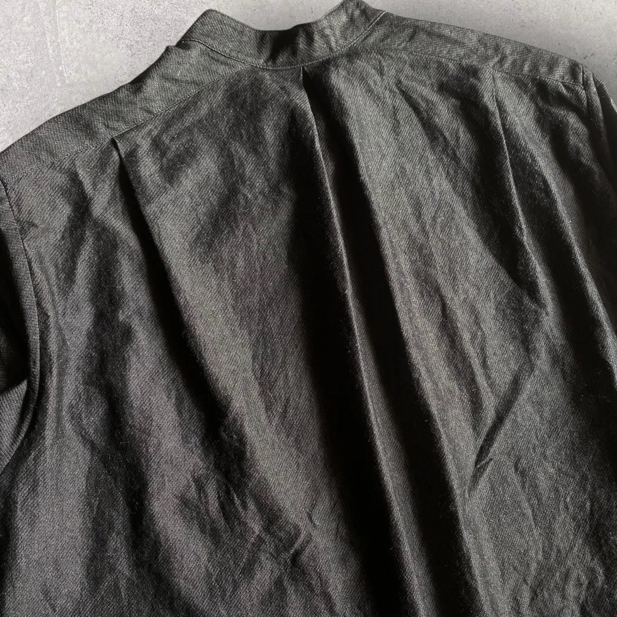 Yohji Yamamoto - Soft Micro Moleskin Cotton Oversize Shirt By KLASICA × Lemaire