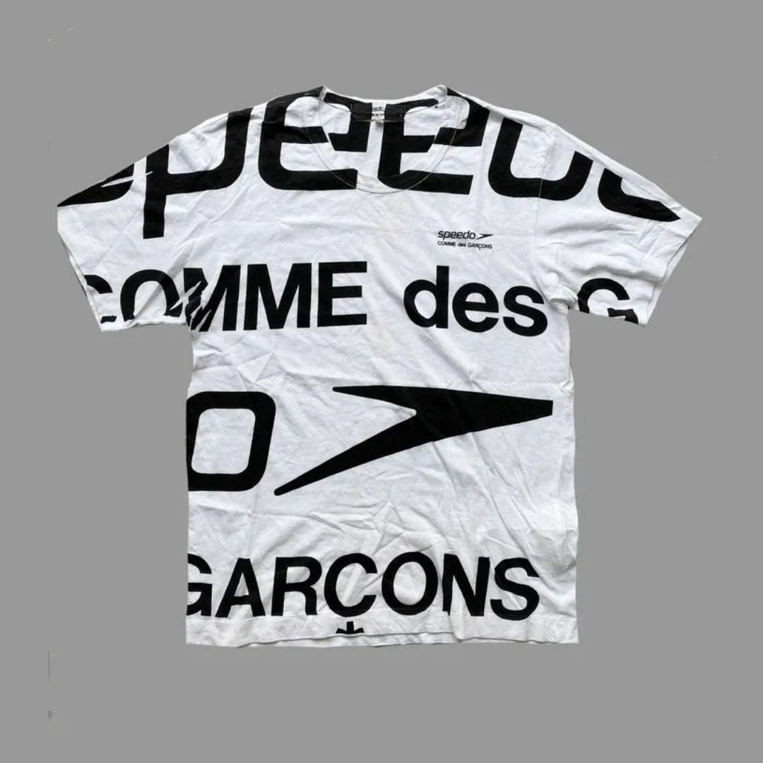 Comme des Garcons - Speedo OVP Spelling T shirt