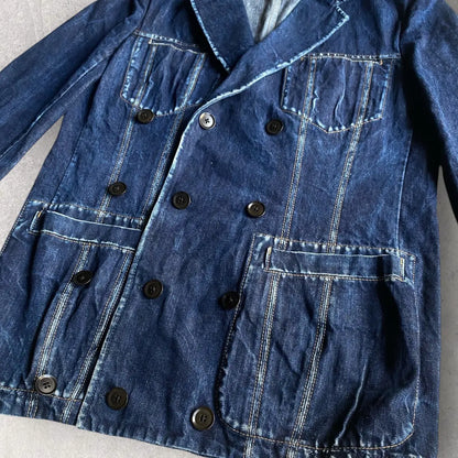 Yohji Yamamoto : SS02 Runway Double Breath Spotted Horse Collab