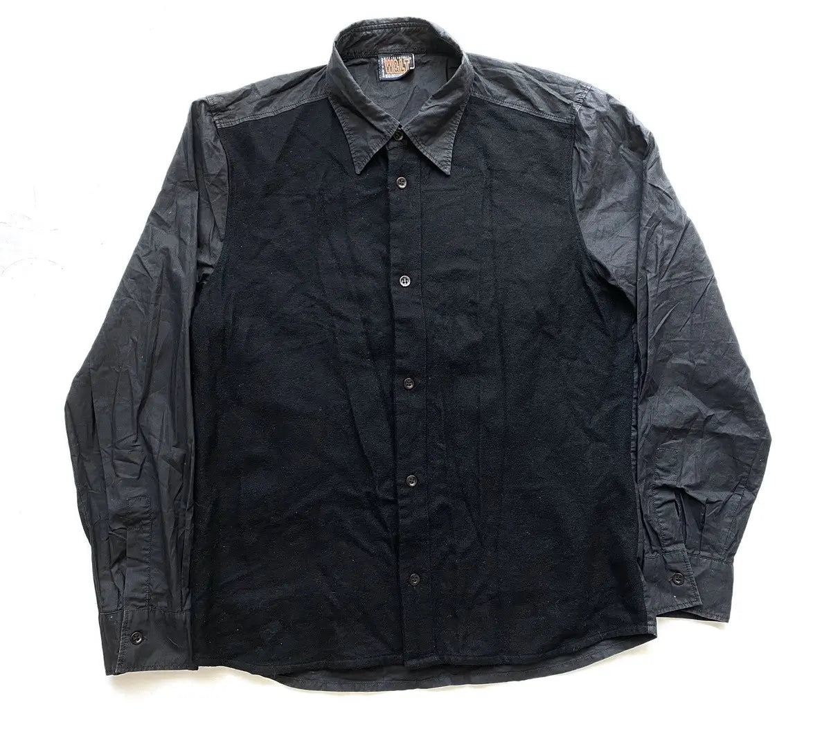 W&LT - Vintage W&LT Contrast Front Wool Shirt