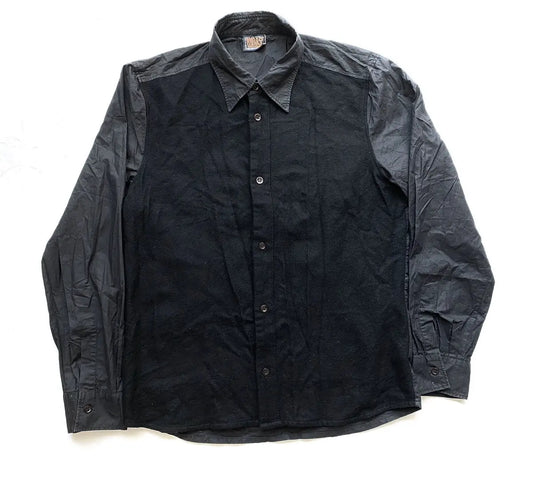 W&LT - Vintage W&LT Contrast Front Wool Shirt
