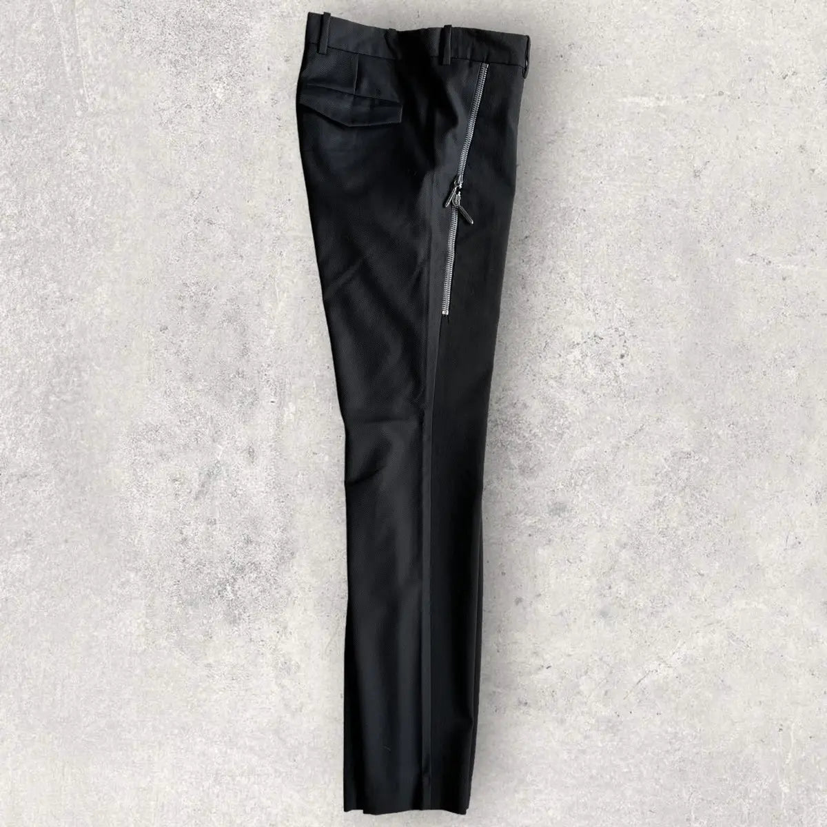 Balenciaga - Nicolas Ghesquière Archive Zip Details Woven Contrast Pants