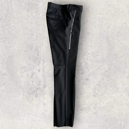 Balenciaga - Nicolas Ghesquière Archive Zip Details Woven Contrast Pants