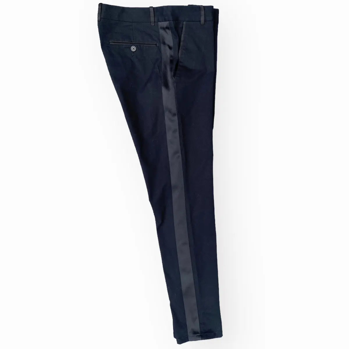 Balmain - SS18 Runway Side Tape Skinny Stretch Trousers