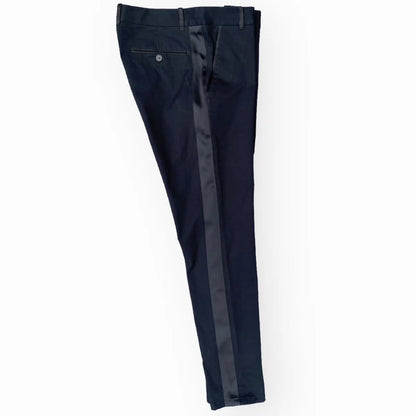 Balmain - SS18 Runway Side Tape Skinny Stretch Trousers