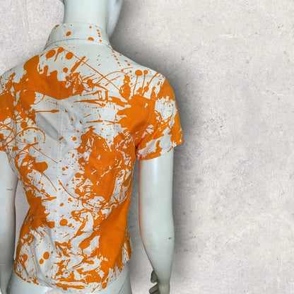 Hermes - SS04 By Margiela Cheval Suprise Button Front Shirt