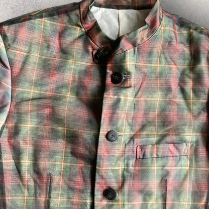 Issey Miyake - Vintage SS96 Runway Translucent Tartan Plaid Jacket