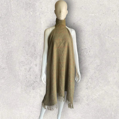Alexander McQueen - Vintage Fall99 Runway Wool Plaid Frill Dress