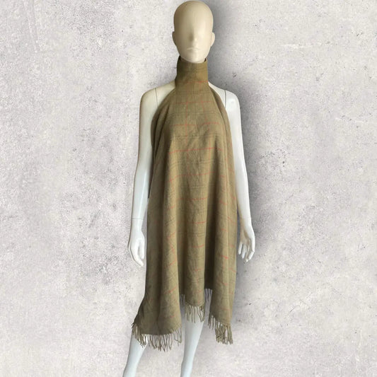 Alexander McQueen - Vintage Fall99 Runway Wool Plaid Frill Dress