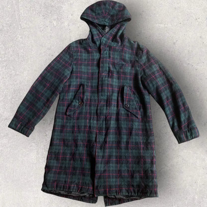 Undercover : FW14 Wool Green Tartan Parkas