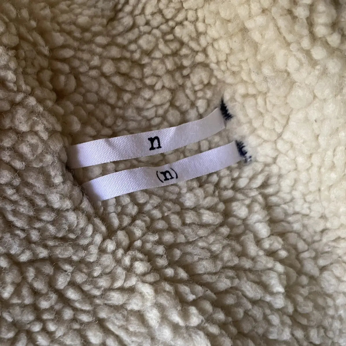 Number (N)ine : FW07 Denim Shearling Jacket