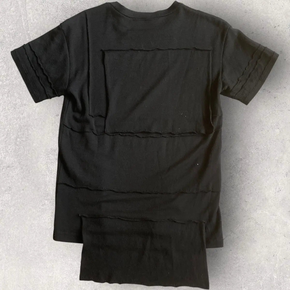 Undercover  Vintage - “Leaf” AW97-98 Stretch Wool PatchWork T Shirt