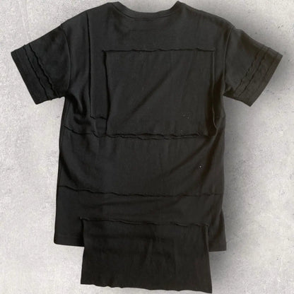 Undercover  Vintage - “Leaf” AW97-98 Stretch Wool PatchWork T Shirt