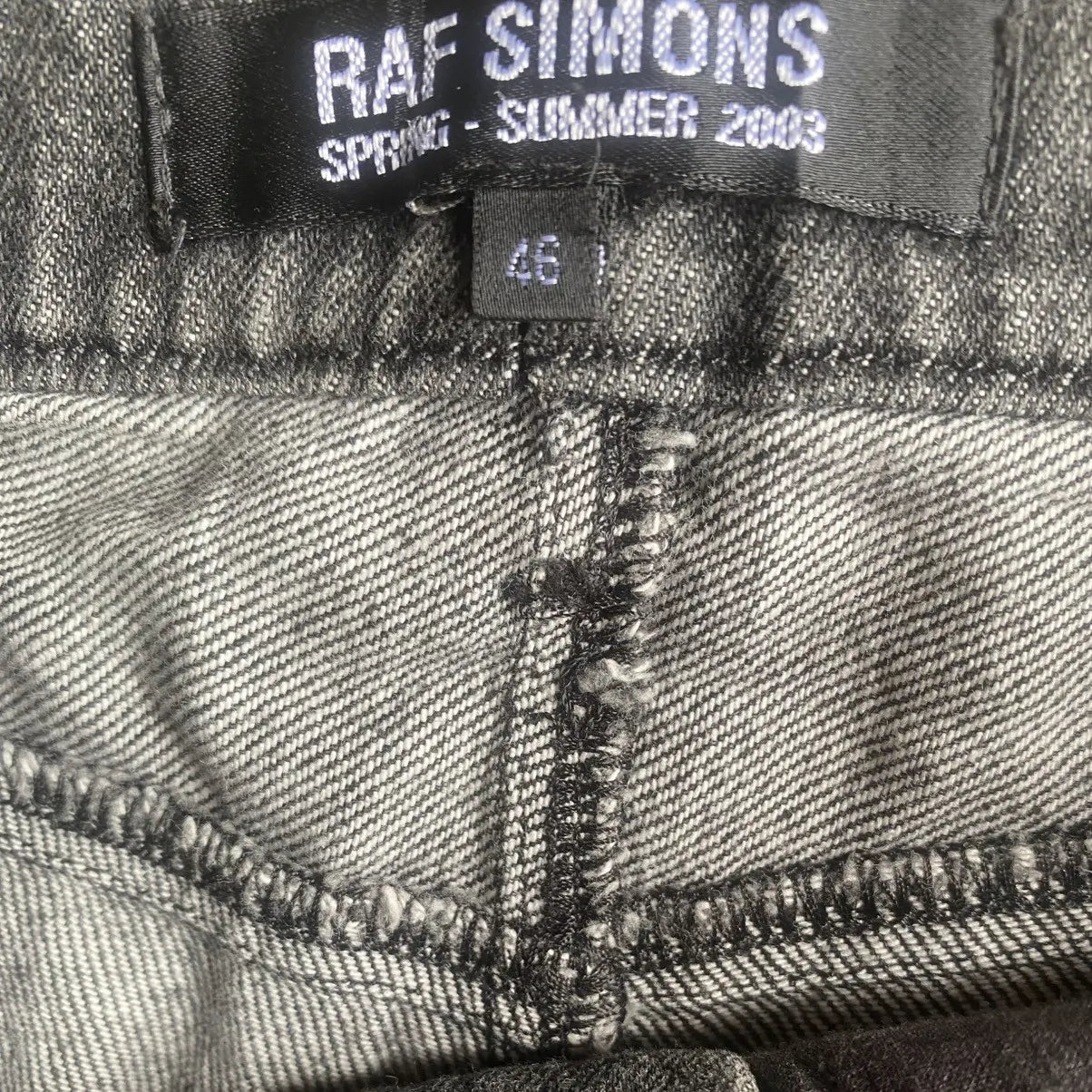 Raf Simons - SS03 “Consumed” Jeans