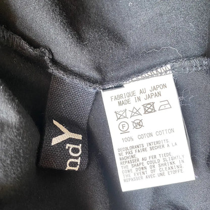 Yohji Yamamoto  Ground Y Zip Asymmetric Oversized L/S