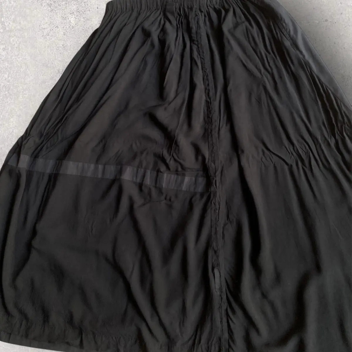 Yohji Yamamoto - Ground Y SS18 Rayon Patchwork Skirt