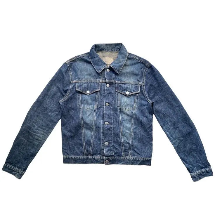 Helmut Lang - Archive Vintage Dark Denim Trucker Jacket