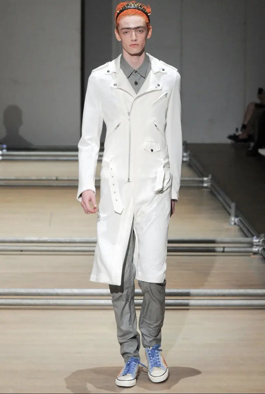 Comme des Garcons - SS13 Runway Rubber Buttons Shirt
