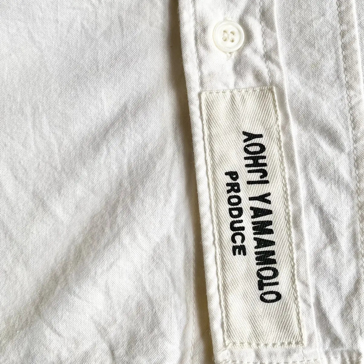 Yohji Yamamoto - Pour Homme Produce Denim Paychwork Shirt