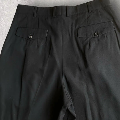 Yohji Yamamoto - Fall94 Wool Garbadine Baggy Trousers