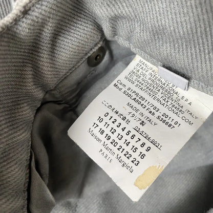 Maison Margiela - SS11 Margiela Grey Stone Wash Slim Fit Jeans