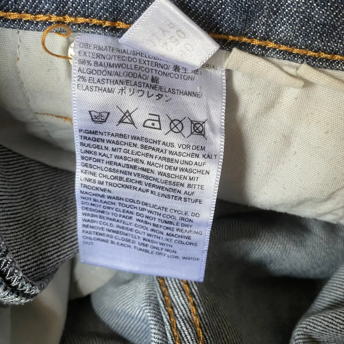 Yohji Yamamoto - Y3 Three Stripe Pocket Jeans