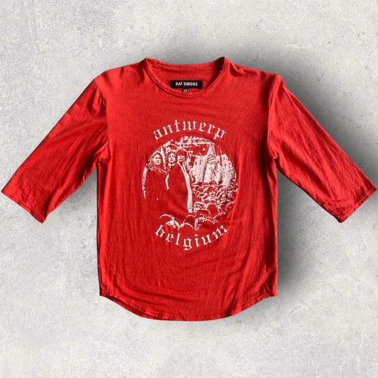 Raf Simons - Vintage Fall01 “Riot Riot Riot” Antwerp 3/4 Sleeve
