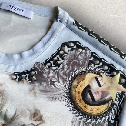 Givenchy - SS13 Madonna Baby Blue Oversize Tee Archive By Tisci