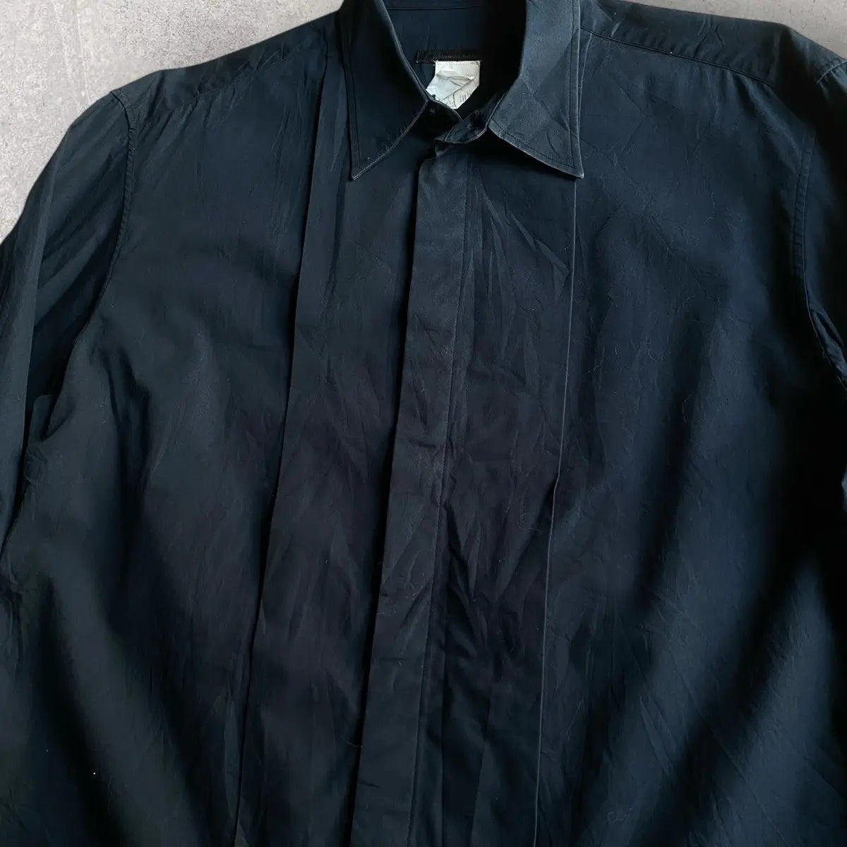 Helmut Lang - Archive Flap Front Tuxedo Shirt