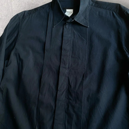 Helmut Lang - Archive Flap Front Tuxedo Shirt