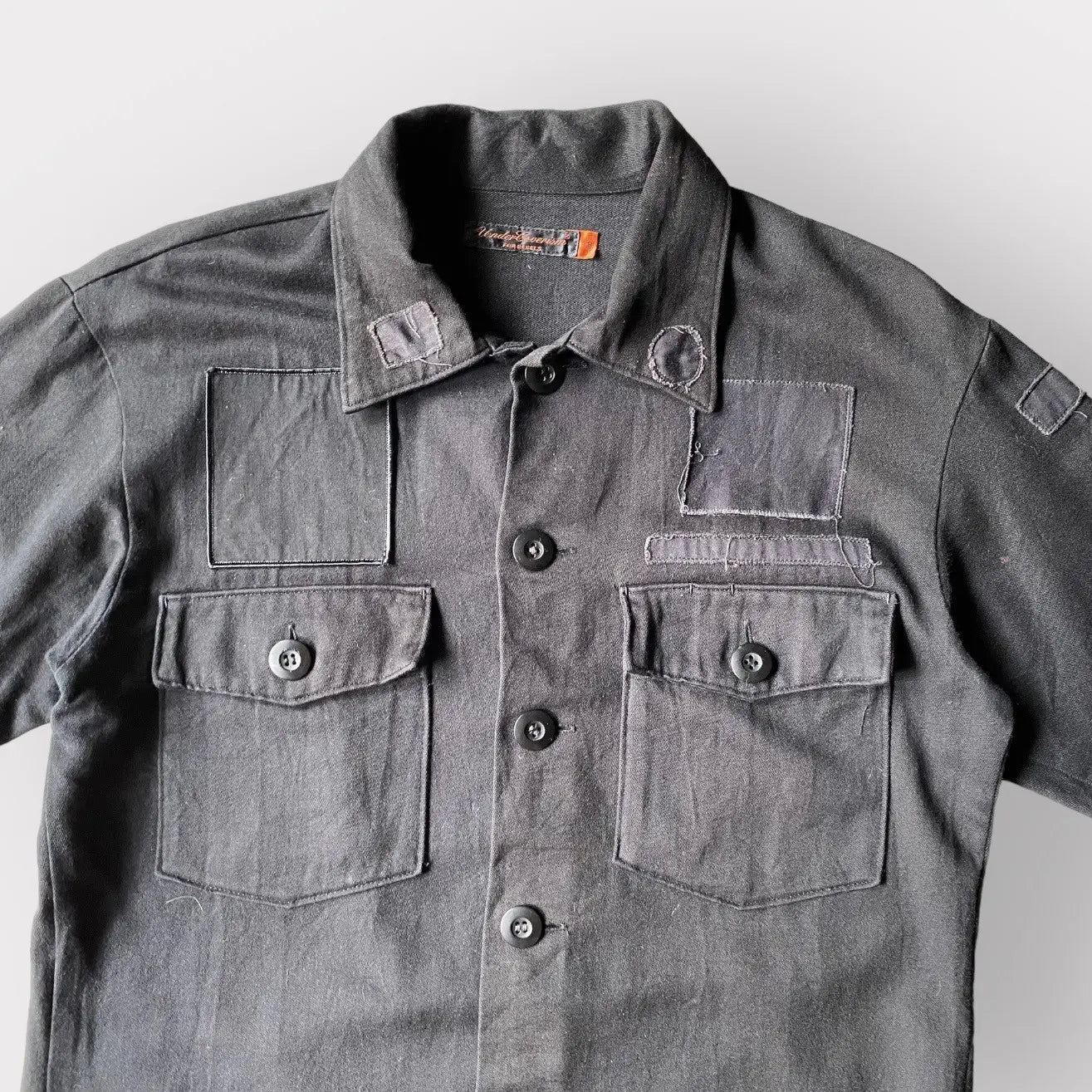 Undercover : SS06 Scab The Can Military Patch Shirt