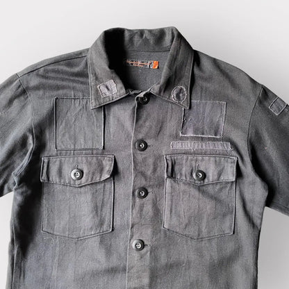Undercover : SS06 Scab The Can Military Patch Shirt