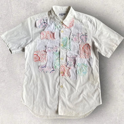 Comme des Garcons - Vintage 2003 Paisley Patchwork Shirt