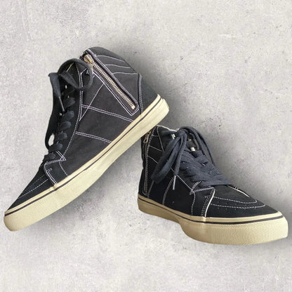 Visvim - Black High Top Sneakers by Sophnet