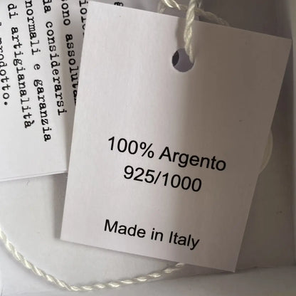 Maison Margiela - Silver Hoop Earring  Men's ONE SIZE•Used
