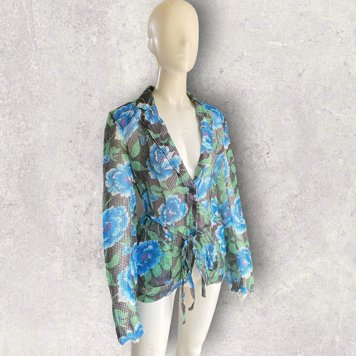 Kenzo - SS25 Runway Press Sample Floral Blazer