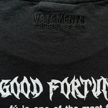 Vetements - Good Fortune Oversize T Shirt