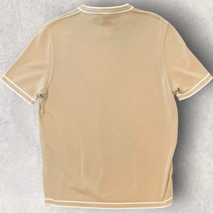 Hermes - Beige Tipping T Shirt