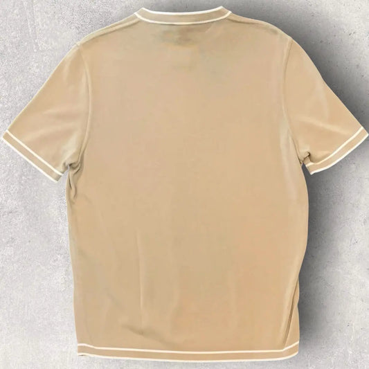 Hermes - Beige Tipping T Shirt