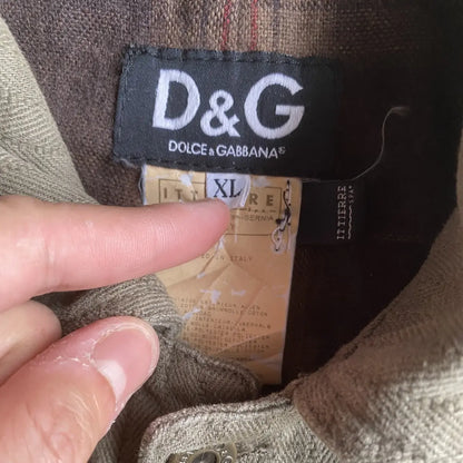 Dolce & Gabbana - Vintage 2003 D&G Hunting Jacket  Men's US XL / EU 56 / 4•Used