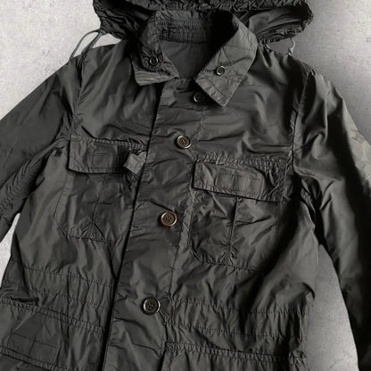 Comme des Garcons Reversible Nylon Hoodie Jacket