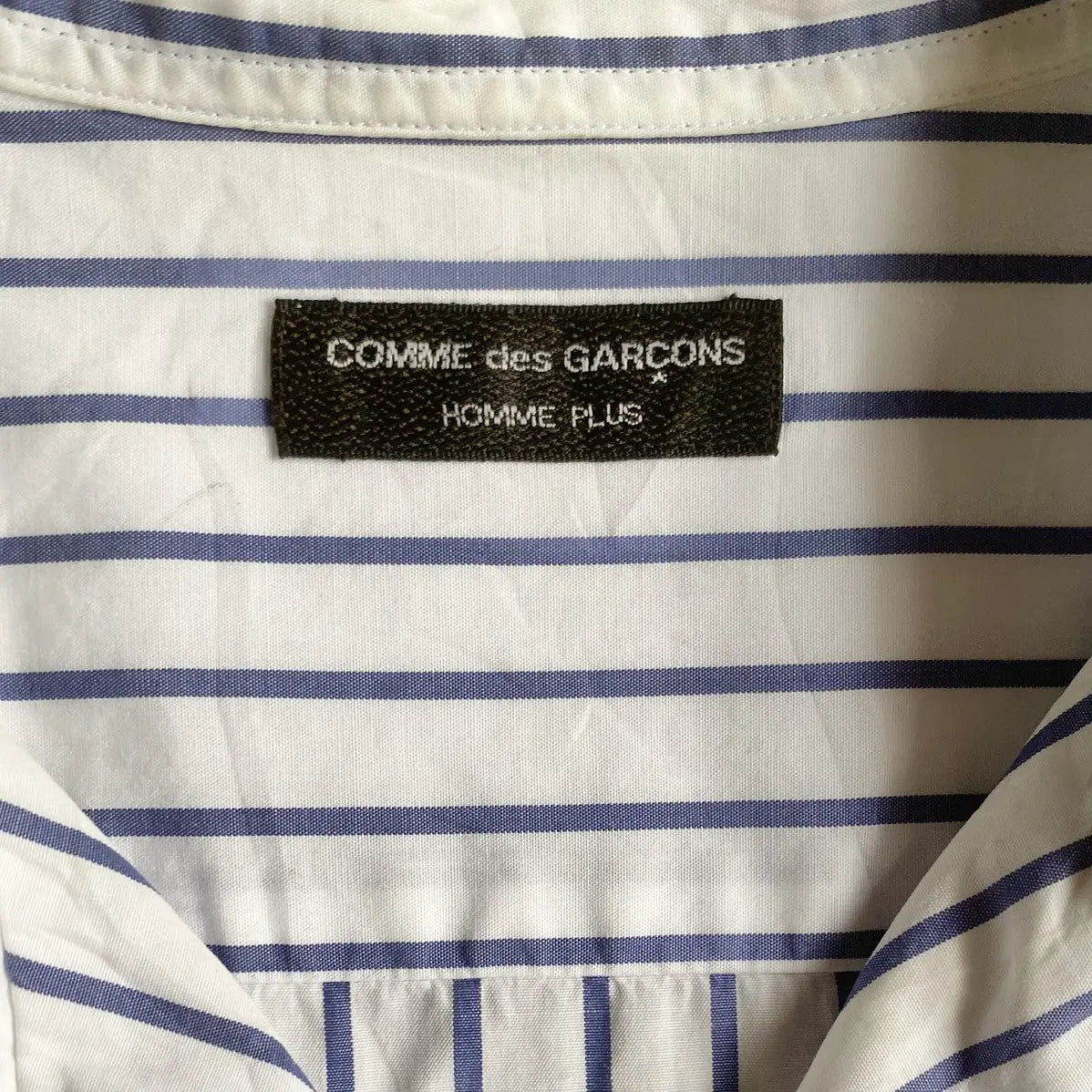 Comme des Garcons Homme Plus - SS03 Stripe Logo Shirt