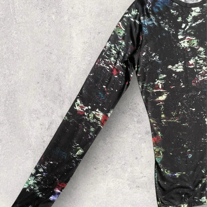 Yohji Yamamoto - Noir AW20-21 Psychedelic Oversize L/S