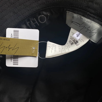 Yohji Yamamoto : SS21 Runway Patch And Stitch Wool Gabardine Hat