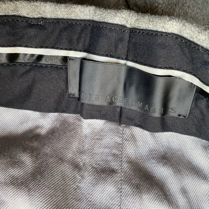 Haider Ackermann - Laine Wool Grey Cropped Pants